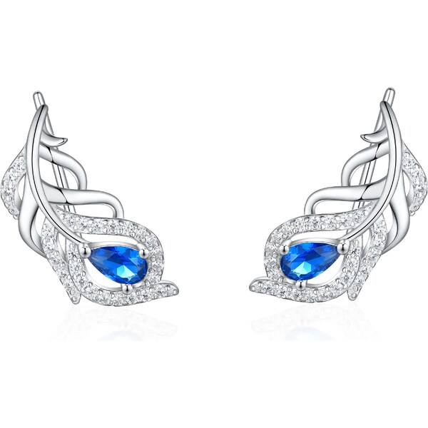 Olivie Strieborné náušnice PAVIE PIERKO 8345 48999301