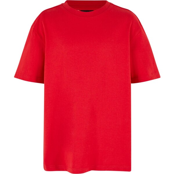 Urban Classics Childrens T-shirt Heavy Oversize - red 50687194