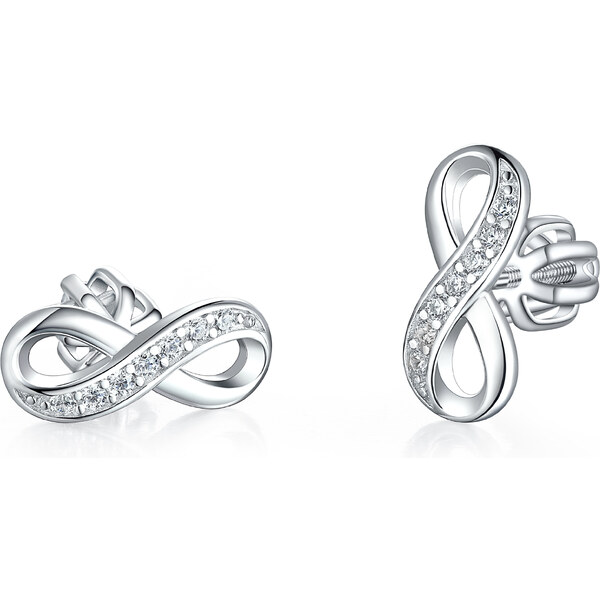 Olivie Strieborné náušnice NEKONEČNO 8347 48999303