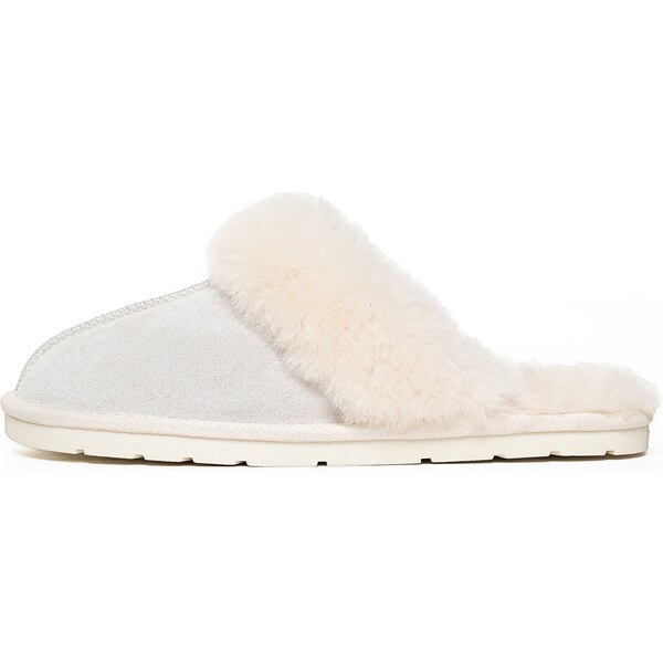 Gooce Papuče Emeline šedobiela 57220606