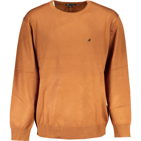 U.S. GRAND POLO Pánsky hnedý sveter US Grand Polo 64709352