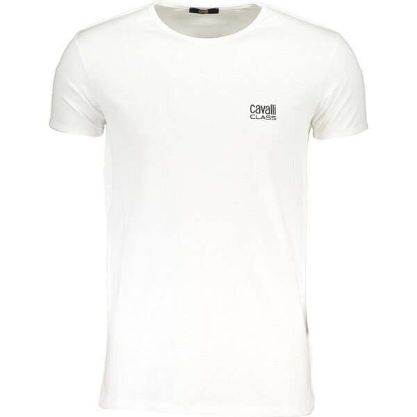 CAVALLI CLASS MENS SHORT SLEEVED T-SHIRT WHITE 66169628