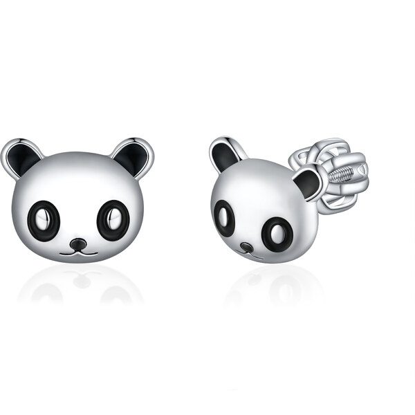 Olivie Strieborné náušnice PANDA 8380 49010920