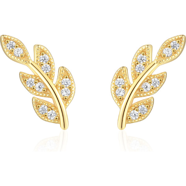 Olivie Strieborné náušnice VETVIČKA GOLD 8385 49010925