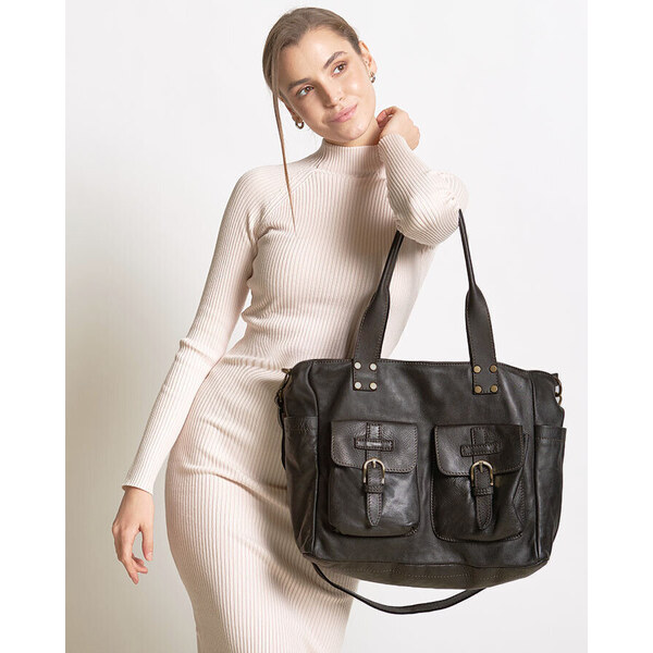 Marco Mazzini handmade MARCO MAZZINI Kožená shopper taška na rameno XL 49017991