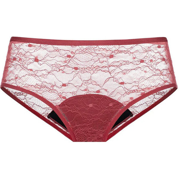 Menštruačné nohavičky Dorina Eco Moon Hipster Lace červené (DOR002R) 51038230