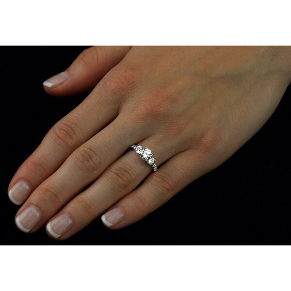 Ligot Zásnubný prsteň Claire zo striebra so Swarovski Crystals 49018565