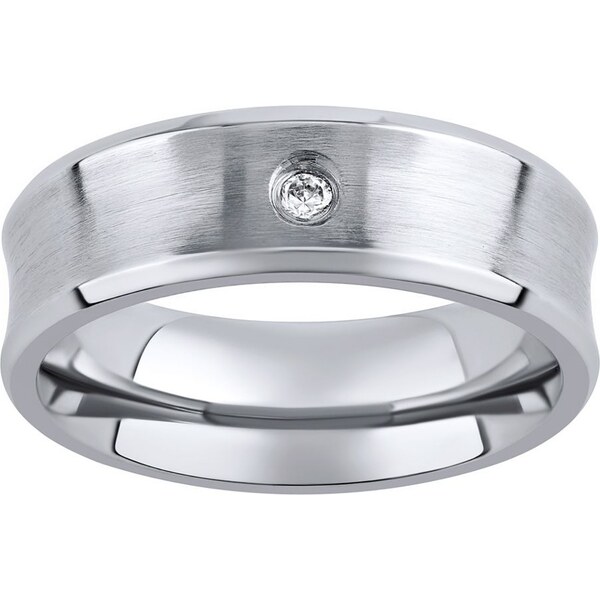 Ligot Oceľový prsteň - snubný prsteň - pre ženy RC2027-Z 49018601