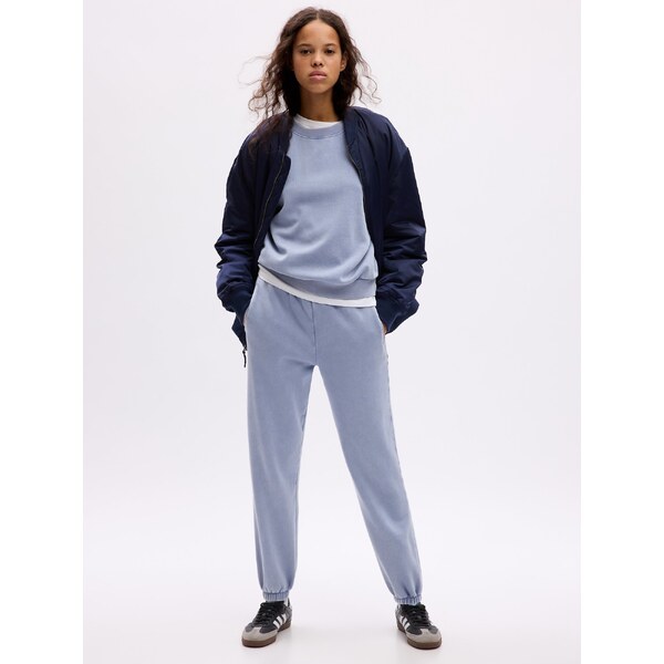 Svetlomodré dámske basic tepláky GAP 52516636