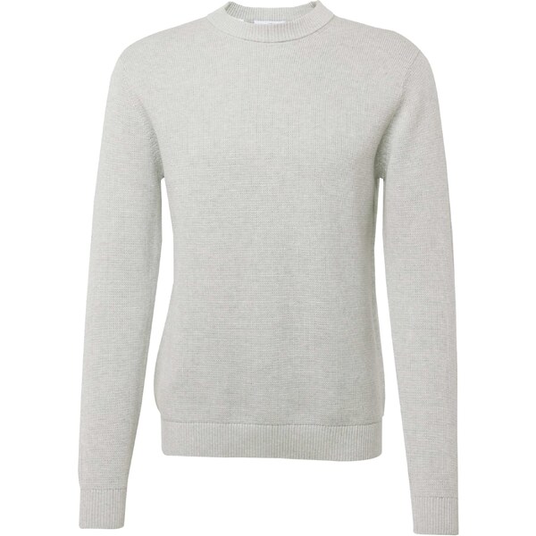 SELECTED Sveter SLHDane svetlosivá 54280365