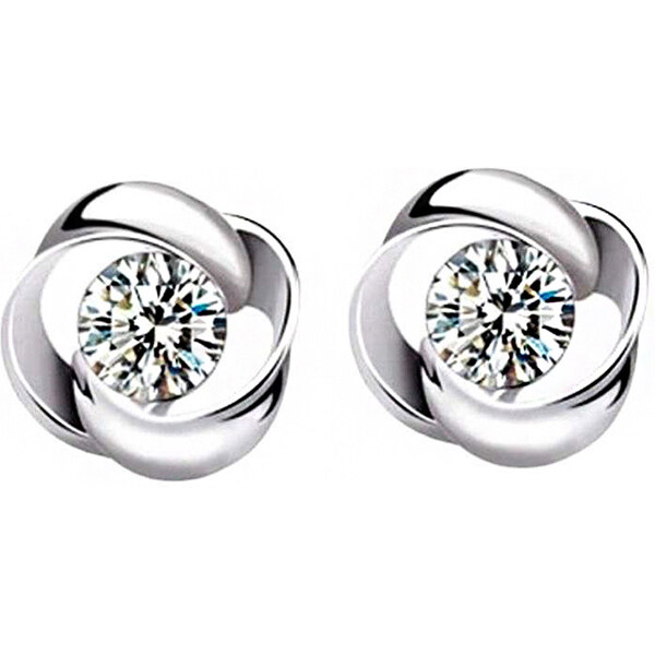 Dámske strieborné náušnice RIANA 49037356