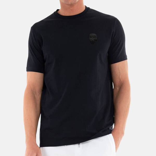 Pánské černé triko Karl Lagerfeld 55704 49042561