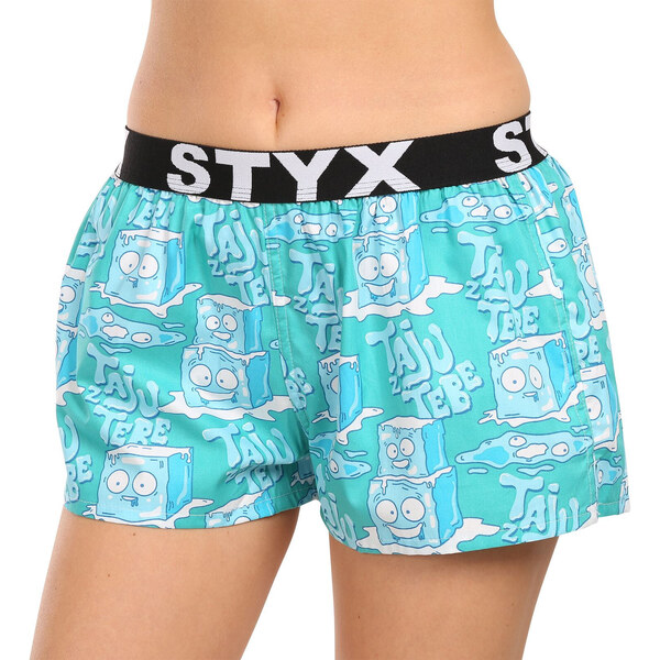 Dámske trenky Styx art športová guma ledové kocky (T1657) 49045846