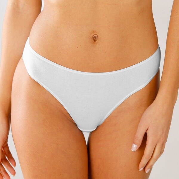 Súprava 10 klasických nohavičiek zo strečovej bavlny, jednofarebné 48073738