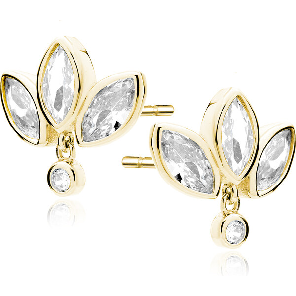 Olivie Strieborné náušnice GOLD 8453 50867727