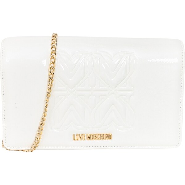 LOVE MOSCHINO Tangled White crossbody kabelka 49064110
