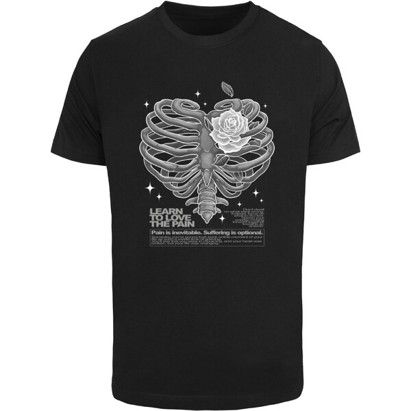 Mister Tee Mens T-shirt Heart Cage black 65362879