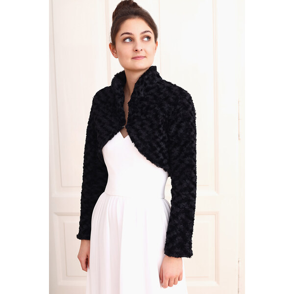 Glara Kožuškové bolerko na zimnú svadbu aj ples 60175703