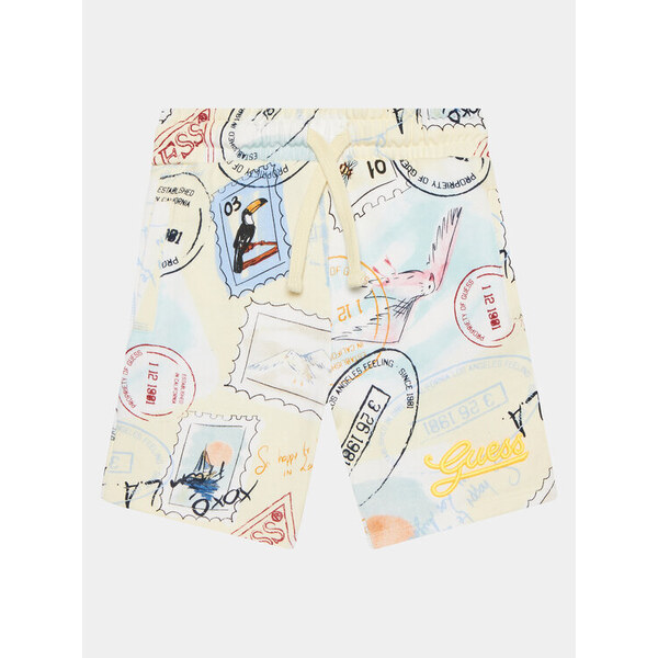 Bavlnené šortky Guess 49091545