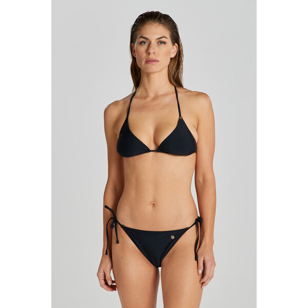 PLAVKY GANT TIE SIDE BIKINI SPODNÝ DIEL BLACK 49096597