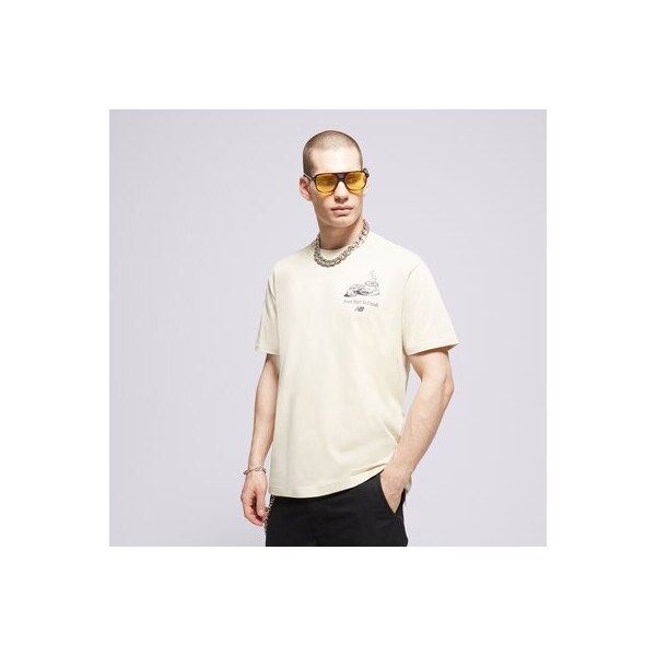 New Balance Tričko Tričko Essentials Cafe Java Cotto Be Muži Oblečenie 48701767