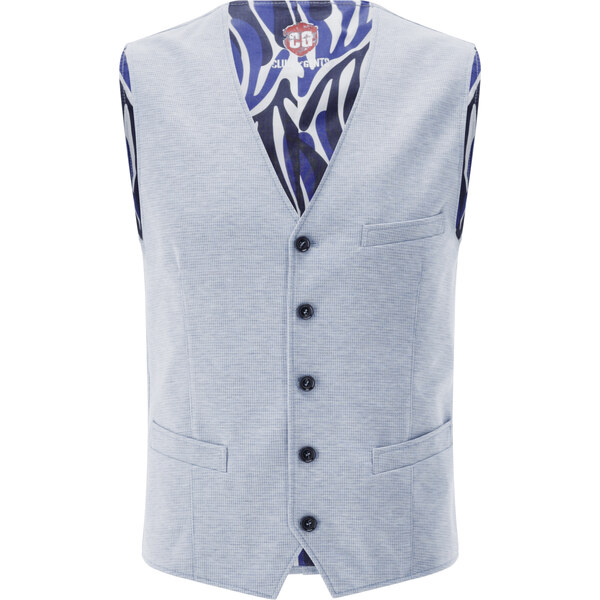 Pánska džerzejová vesta CLUB OF GENTS slim fit 49104059