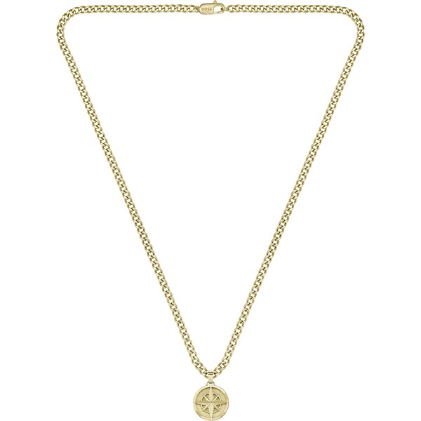 Hugo Boss Nadčasový pánsky pozlátený náhrdelník 1580549 66591702