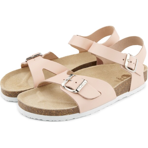 Vlnka Dámske korkové anatomické sandále Jindra ružová veľkosti obuvi - 50220588