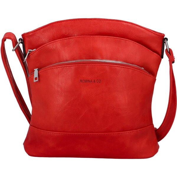 ROMINA & CO. BAGS Dámska crossbody kabelka červená - Romina Elkano 49199204