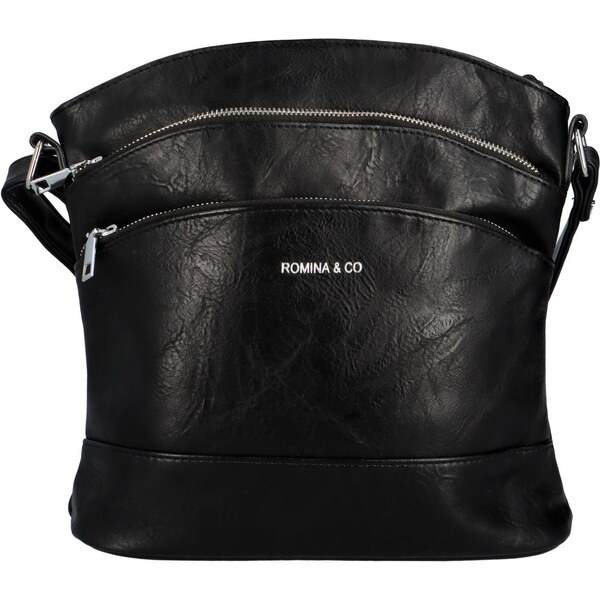 ROMINA & CO. BAGS Dámska crossbody kabelka čierna - Romina Elkano 49199203