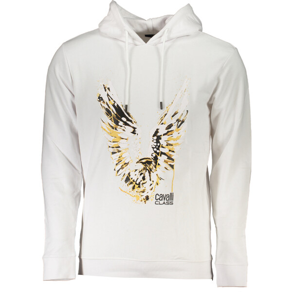 Biela pánska mikina Cavalli Class 64705297