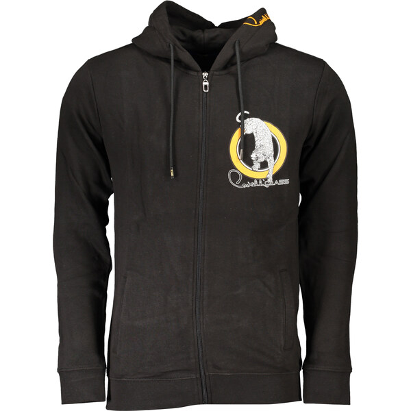 Čierna pánska mikina na zips Cavalli Class 64709980