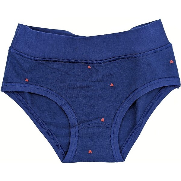 Dievčenské nohavičky Rio | Pleas | tmavá modrá srdička | 181384-803 49434571
