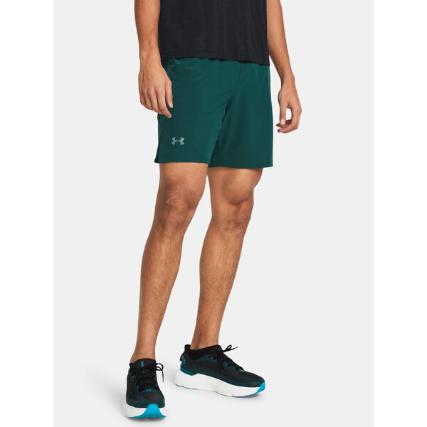 Tmavozelené športové kraťasy Under Armour LAUNCH ELITE 7 SHORT 50518780
