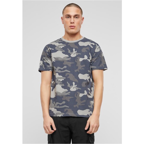 Brandit Mens Premium T-Shirt Grey/Camouflage 50678966