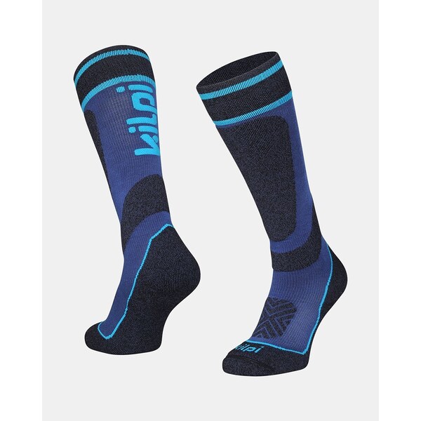 Detské lyžiarske podkolienky Kilpi ANXO-J tmavo modrá 62406384