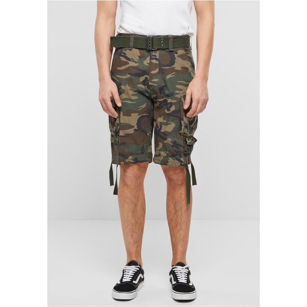 Brandit Mens Savage Shorts Vintage Olive/Camouflage 50686745