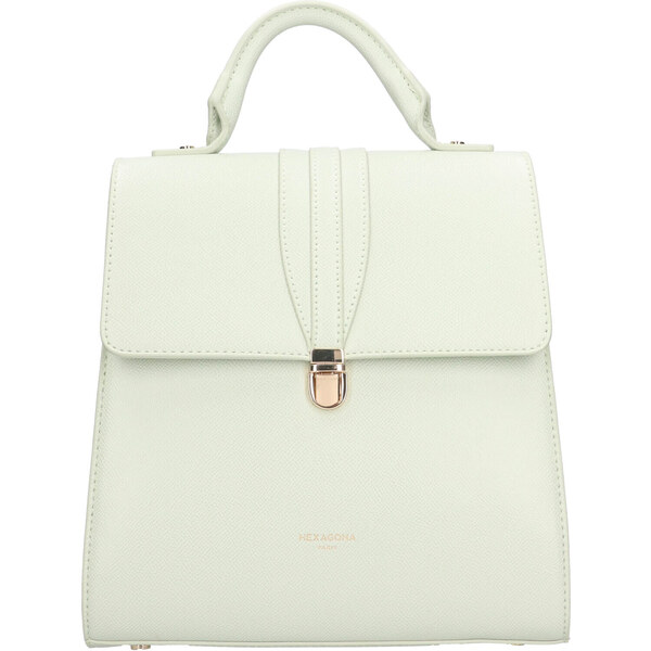 Hexagona Elegantný dámsky batoh Hexagon Nathalia - svetlo zelená 49237675
