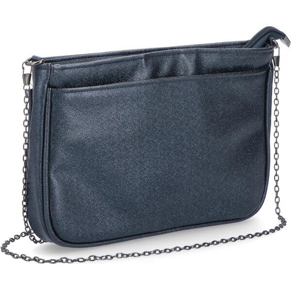 Kabelka zo syntetickej kože cez rameno Barolo modrá 1871 TM 64019537