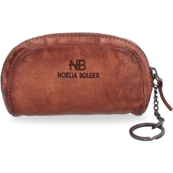 Kožená kľúčenka Noelia Bolger koňaková 5128 NB KO 64020145