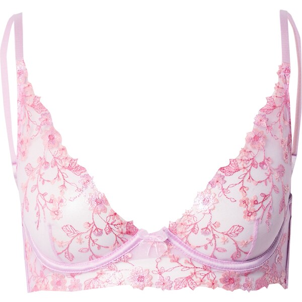 Hunkemöller Podprsenka Lillia svetlofialová / ružová / ružová 64071797