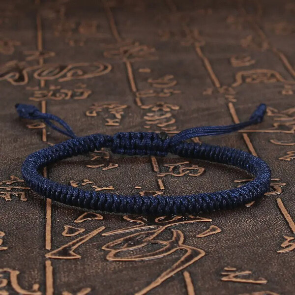 BudNej Tibetský náramok pre šťastie - modrý - MN1908 49302505