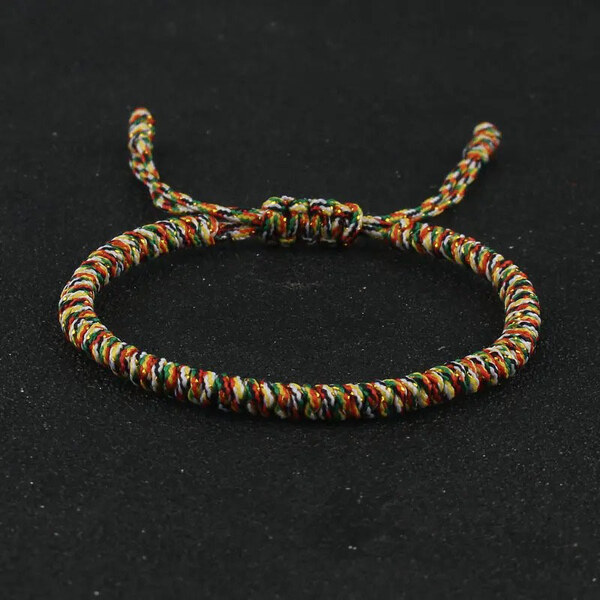 BudNej Tibetský náramok pre šťastie - farebný - MN1913 49302510