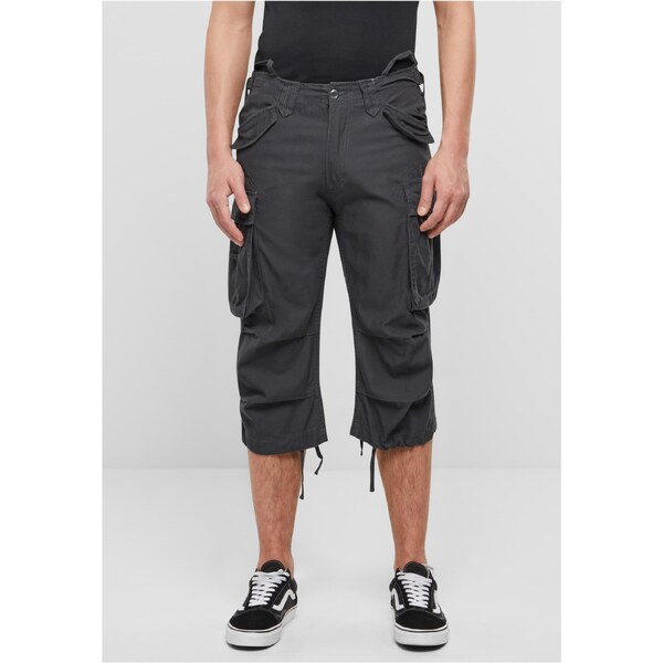 Brandit Mens 3/4 Pants Industry Vintage Grey 50686488
