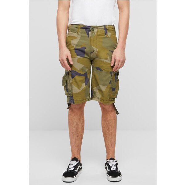 Brandit Mens Vintage Cargo Shorts - Camouflage 50683781