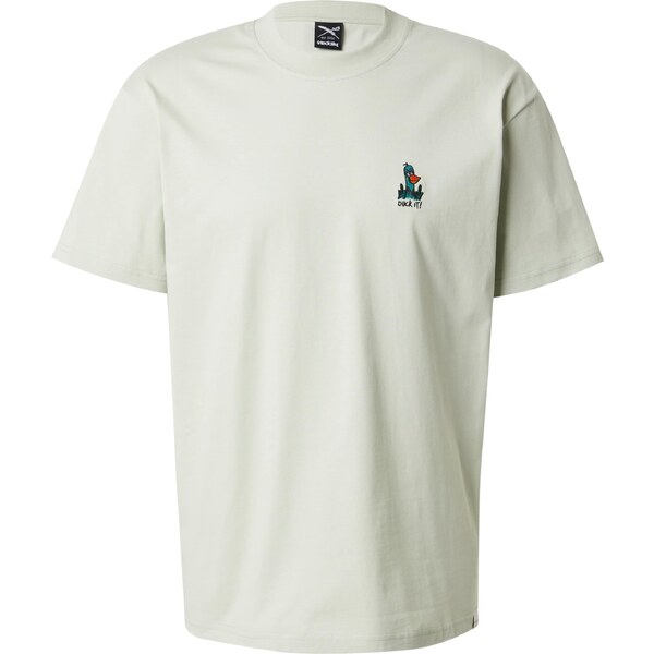 Iriedaily Tričko What The Duck tyrkysová / antracitová / pastelovo 51142216