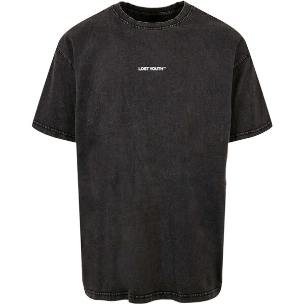 Lost Youth Tričko Skate fialová / čierna / biela 54448540