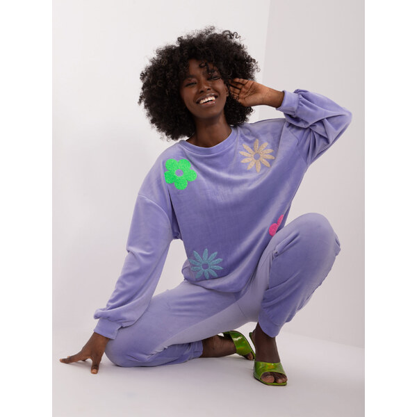 Italy Moda Set-DHJ-KMPL-8655.05-light purple 64665127