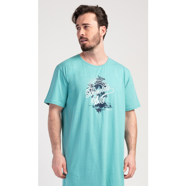 Vienetta MAN Pánska nočná košeľa s krátkym rukávom Honolua bay 54965490