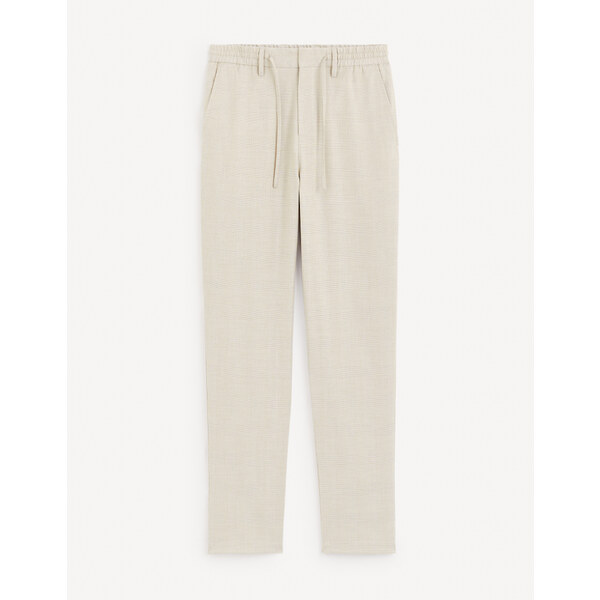 Krémové pánske nohavice Celio Gocarre 50667668